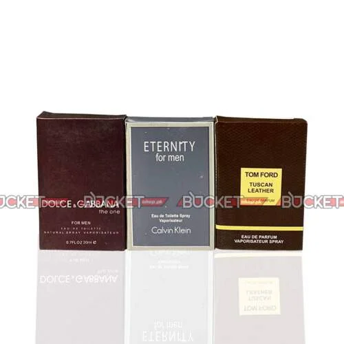 3 Testers | D&G The One | Eternity For Men | Tom Ford Tuscan Leather