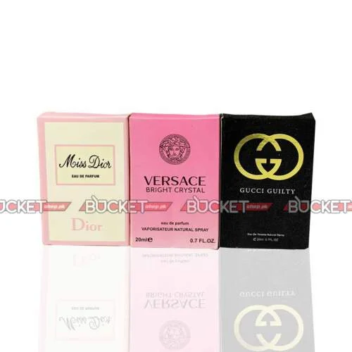 3 Testers | Miss Dior | Versace Bright Crystal | Gucci Guilty
