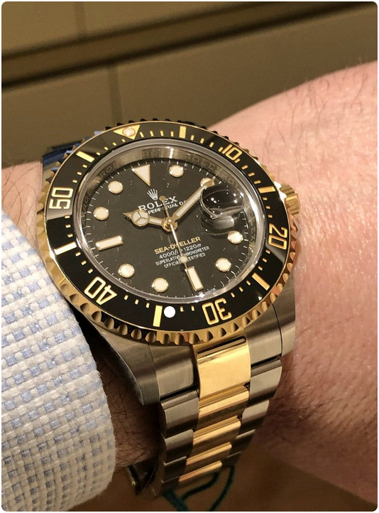 Rolex Submariner Dual Tone photo review