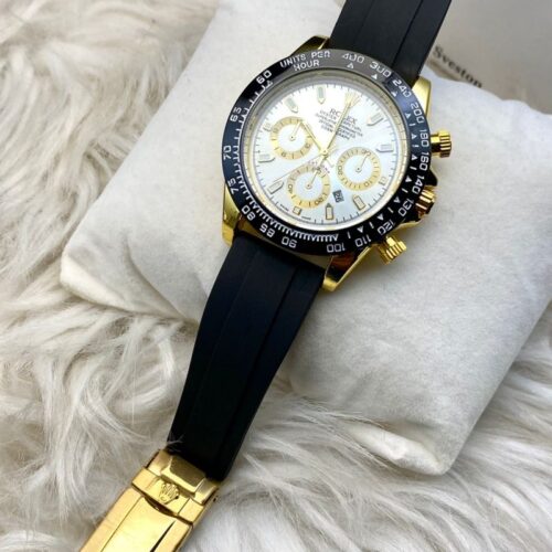 Rolex Daytona Strap (Golden White)