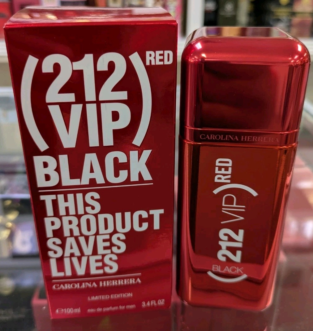 212 VIP Red Black Limited Edition EDP 100mL photo review