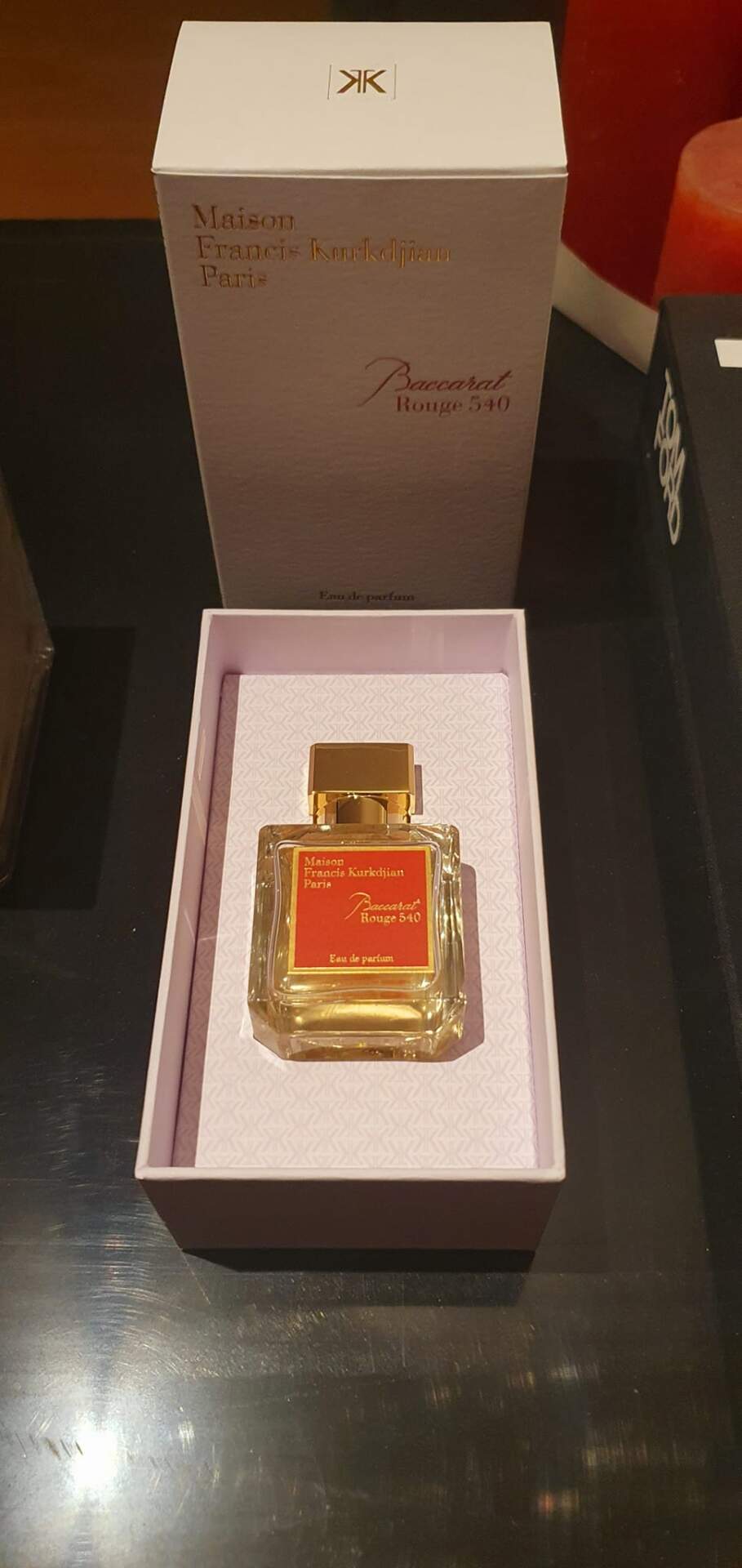 Maison Francis Kurkdjian Baccarat Rouge 540 EDP 70mL photo review