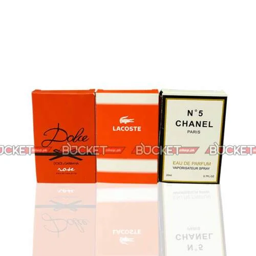 3 Testers | D&G the Rose | Lacoste | Chanel N5