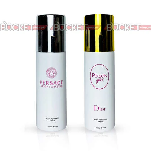 Pack Of Two Body Spray | Versace Bright Crystal & Dior Poison Girl