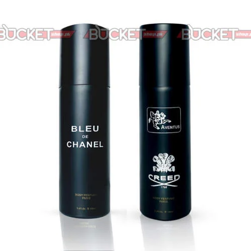 Pack Of Two Body Spray | Creed Aventus & Bleu De Chanel