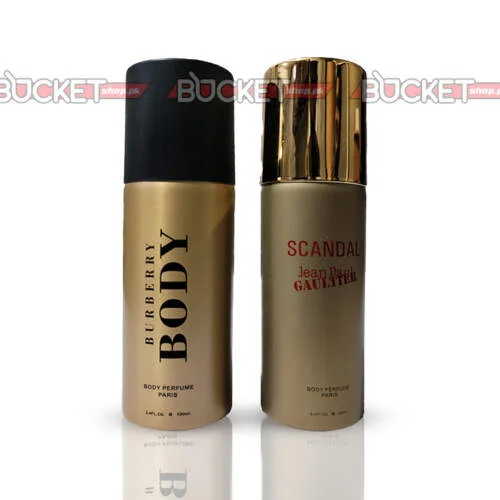 Pack Of Two Body Spray | Burberry Body & Scandle Jean Paul Gaultier