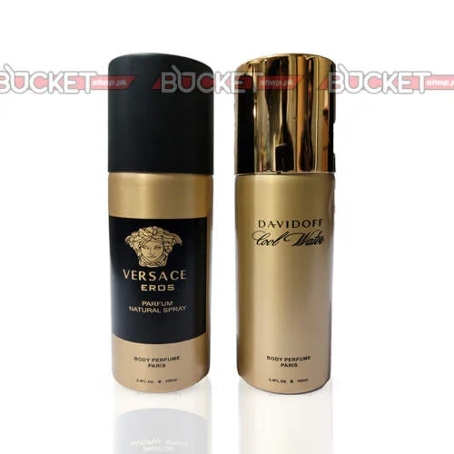Pack Of Two Body Spray | Versace Eros & Davidoff Cool Water