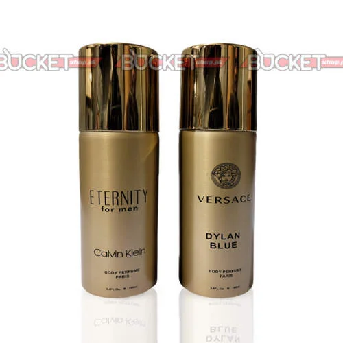 Pack Of Two Body Spray | Eternity For Men & Versace Dylan Blue