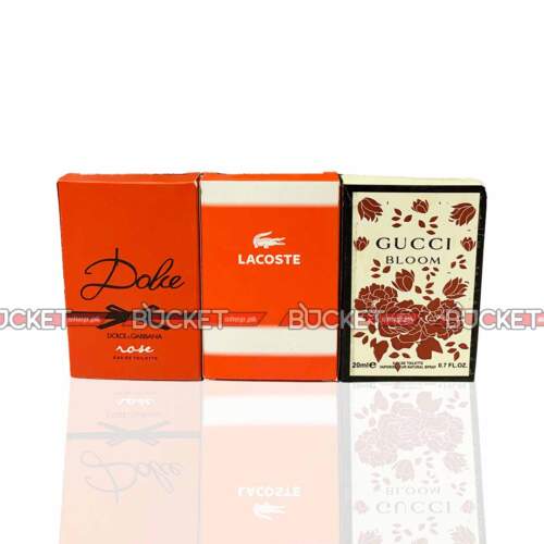 3 Testers | D&G The Rose | Lacoste | Gucci Bloom