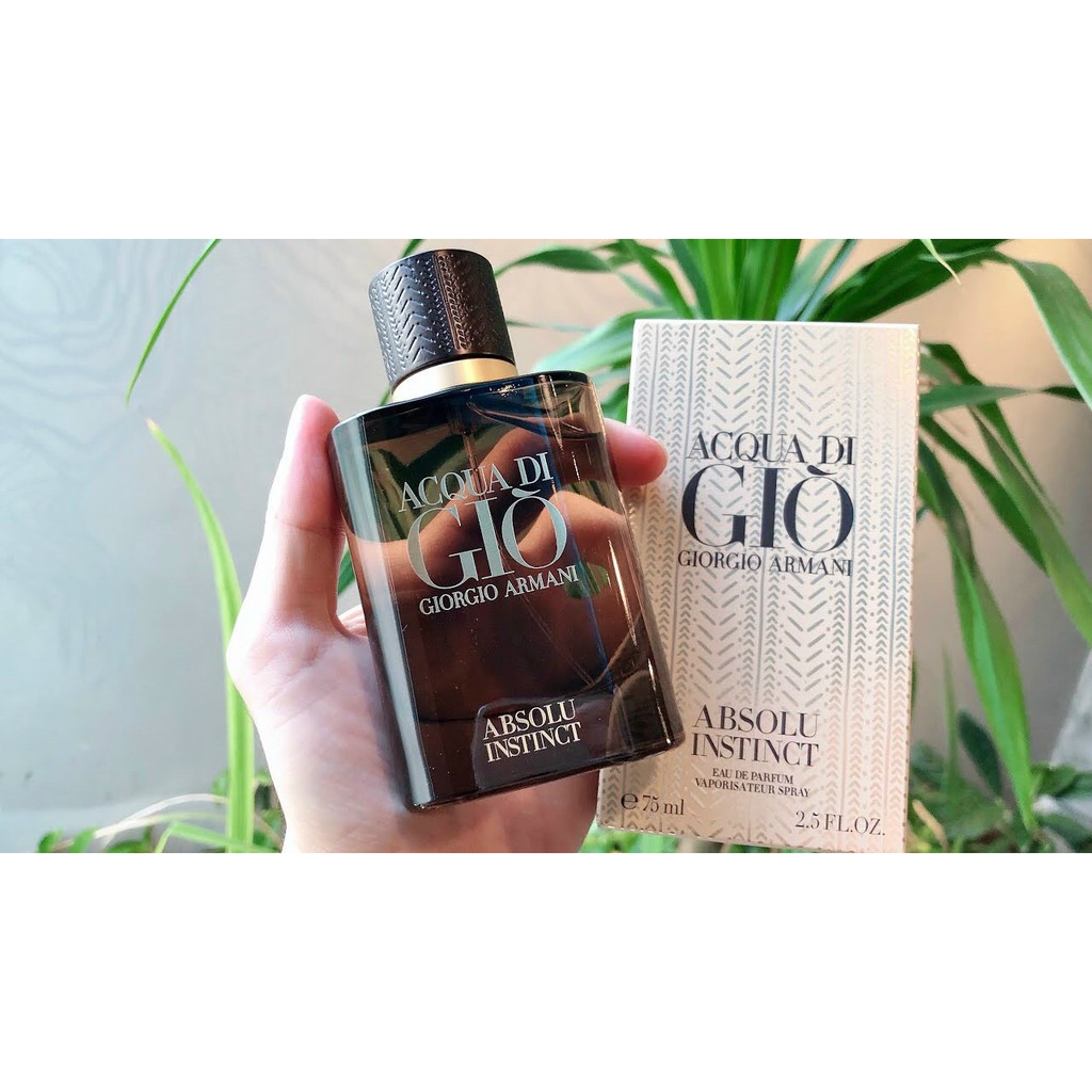 Giorgio Armani Acqua Di Gio Absolu Instinct EDP 75mL photo review
