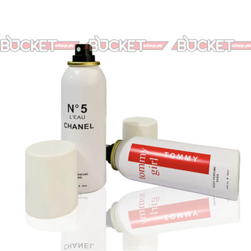 Pack Of Two Body Spray | N°5 L'Eau Chanel & Tommy Girl
