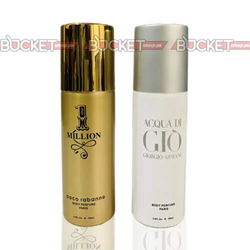 Pack Of Two Body Spray | 1 Million & Acqua Di Gio