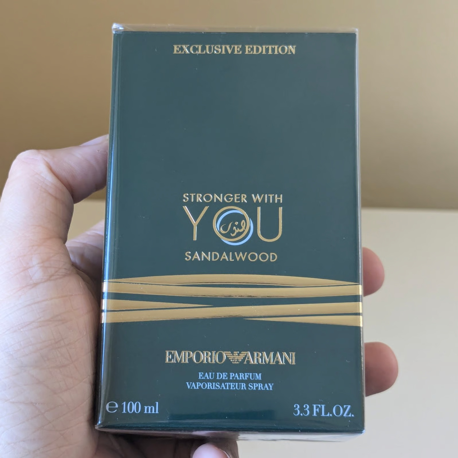 Emporio Armani Stronger With You Sandalwood EDP 100mL photo review