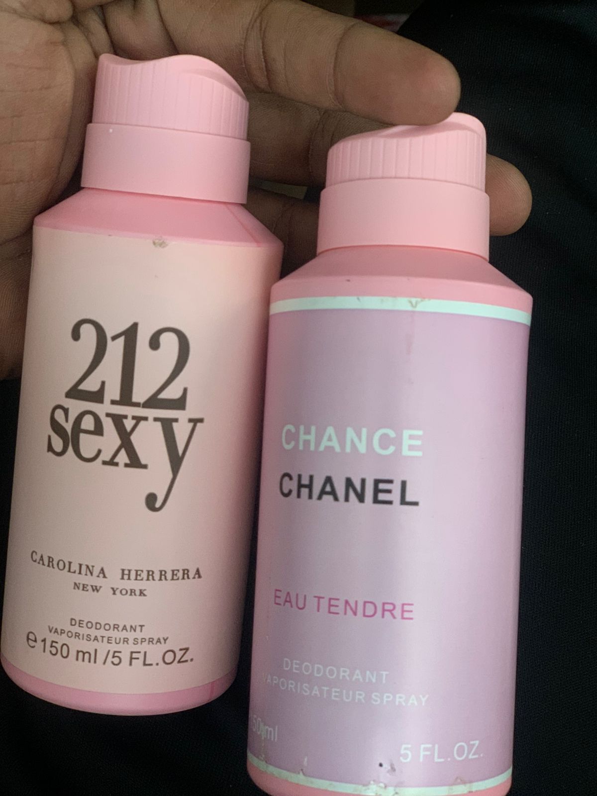 Pack Of Two Deodorants | Chance Chanel Eau Tendre & 212 Sexy Women photo review