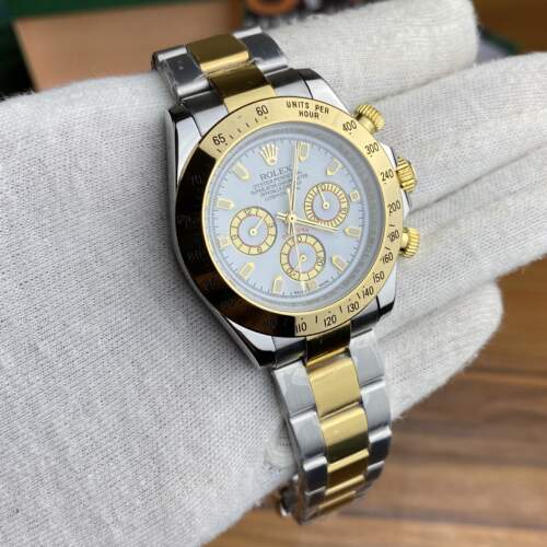 Rolex Daytona Automatic (Two Tone White)