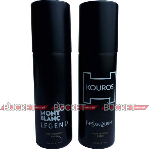 Set of Two Body Sprays | Montblanc Legend & Yves Saint Laurent Kouros