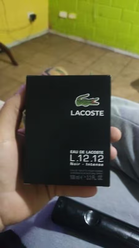 Lacoste L.12.12 Noir EDT 100mL photo review