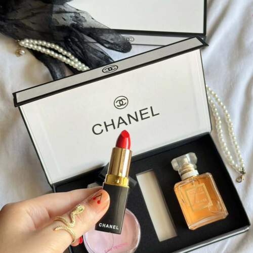 Chanel 3 in 1 Makeup Gift Set